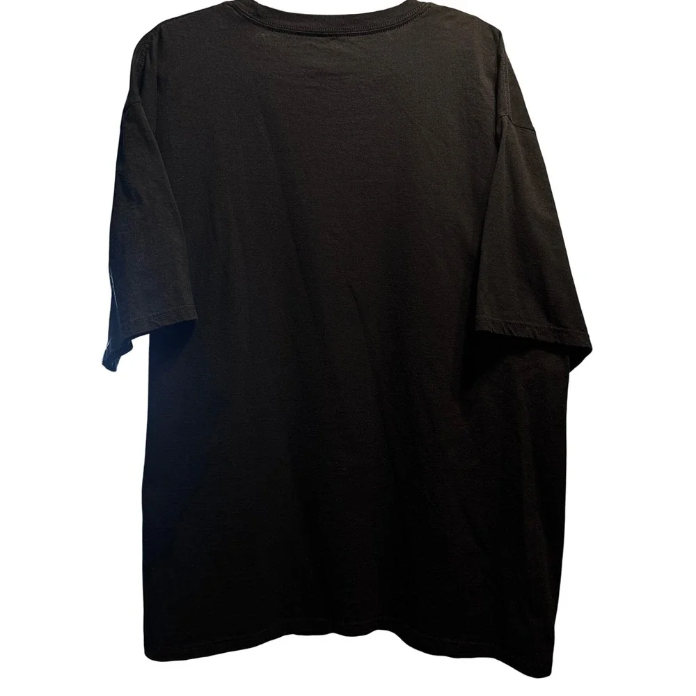 2017 Adidas T-Shirt Mens 2XL Black Excellent USA Gold Graphic The Go-To Tee